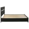 CoasterEveryday 206361KW Miranda - Wood California King Storage Panel Bed - Black