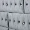 Furniture of America CM7150Q-BED Alzir - Queen Bed - Gray