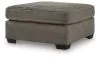 Benchcraft® 3130508 Benchcraft® 3130508 Olten - Oversized Accent Ottoman - Graphite