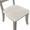 New Classic D2114W-21 New Classic D2114W-21 Mariana - Wood Back Side Chair (Set of 2) - Vintage Creme
