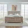 Liberty Furniture 589WT-BR-QSL Liberty Furniture 589WT-BR-QSL Rustic Traditions - Queen Sleigh Bed - Saddle Tan