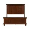 Liberty Furniture 589-BR-QPB Liberty Furniture 589-BR-QPB Rustic Traditions - Queen Panel Bed - Rustic Cherry
