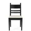 Riverside Furniture 61758 Riverside Furniture 61758 Calhoun - Laderback Side Chair (Set of 2) - Ebony Whiskey Oak