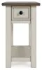 Ashley Furniture T637-107 Ashley Furniture T637-107 Bolanburg - Chair Side End Table - White / Brown / Beige