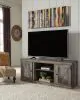 Ashley Furniture EW0440-268 Ashley Furniture EW0440-268 Wynnlow - LG TV Stand w/Fireplace Option - Gray