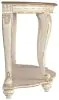Ashley Furniture T743-4 Realyn - Sofa Table - White / Brown