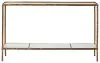 Ashley Furniture A4000443 Ryandale - Console Sofa Table - Antique Brass Finish