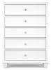 Ashley Furniture B680-46 Fortman - Five Drawer Chest - White