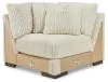 Ashley Furniture 21104S20 Ashley Furniture 21104S20 Lindyn - 6-Piece Sectional With 3 Armless Chairs - Ivory