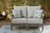 Ashley Furniture P802/838/835/820/701/702 Ashley Furniture P802/838/835/820/701/702 Visola - 6 Pc. - Lounge Set - Gray