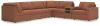 Ashley Furniture 92102S34 Ashley Furniture 92102S34 Modmax - 7-Piece Sectional With Audio System Console - Spice