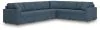 Ashley Furniture 92121S63 Ashley Furniture 92121S63 Modmax - 6-Piece Sectional With Laf Corner Chair And Raf Corner Chair - Ink