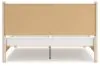 Ashley Furniture B2615B7 Ashley Furniture B2615B7 Cadmori - King Upholstered Panel Bed - Two-tone