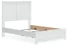 Ashley Furniture B139B42 Ashley Furniture B139B42 Bostwick Shoals - Full Panel Bed With Framed Footboard - White
