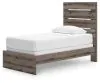 Ashley Furniture PCB2405B12 Ashley Furniture PCB2405B12 Graystorm - Twin Panel Bed - Brown Gray
