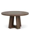 Riverside Furniture 43452 Delia - Round Dining Table - Nouveau Walnut