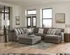 Jackson Furniture Industries 547328-1561/58 Crawford - Cocktail Ottoman - Dark Gray