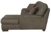 Jackson Furniture Industries 4043/46/76-19 Jackson Furniture Industries 4043/46/76-19 Royce - 2 Piece Sofa Chaise (LSF Loveseat / RSF Chaise) - Brown
