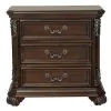 Liberty Furniture 737-BR61 Messina Estates - 3 Drawer Nightstand - Cognac