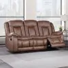 New Classic U2505-30-BRW New Classic U2505-30-BRW Morello - Sofa With Dual Recliner - Brown