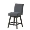 New Classic D4125-28-GRY High Line - Swivel Counter Chair (Set of 2) - Gray