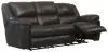 Jackson Furniture Industries 649145-1284/29-3084/29 Jackson Furniture Industries 649145-1284/29-3084/29 Transformer II - Power Ultimate Sofa With 3 Recliners & Drop Down Table - Chocolate Top Grain Italian Leather Match
