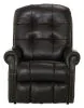Jackson Furniture Industries 4891-1283/09-3083/09 Madison - Power Lift Lay Flat Recliner With Heat & Massage (Italian Leather) - Chocolate