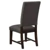 CoasterEssence 109142 Twain - Upholstered Dining Side Chairs (Set of 2) - Warm Gray