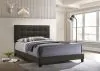 CoasterEveryday 305746F Mapes - Upholstered Full Panel Bed - Charcoal