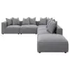 CoasterElevations 551594-SET Jennifer - 6 Piece Upholstered Modular Sectional - Gray