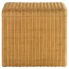 CoasterEssence 709817 Cahya - Square Woven Rattan End Table - Natural
