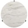 CoasterEssence 753538 Tandi - Round Faux Marble Coffee Table - White And Black