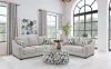 Coaster Fine Furniture 509671-S2 Tomkins - 2 Piece Boucle Upholstered Sofa Set - Light Gray