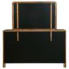 Coaster Fine Furniture 223323M Maderia - 8-Drawer Dresser And Mirror - Walnut