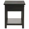 Coaster Fine Furniture 710568-S2 Payne - 2 Piece Coffee And 1-Drawer End Table Set - Java