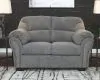 Benchcraft® 28105/38/35 Allmaxx - 2 Pc. - Sofa, Loveseat - Pewter
