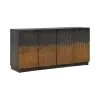 Liberty Furniture 2231-AC1000 Fiore - 4 Door Accent Cabinet - Satin Espresso
