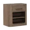 Liberty Furniture 306-BR62 South Bend - Open Nightstand With Charging Station - Burnished Clay