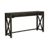 Liberty Furniture 871-OT6636 Lennox - Console Bar Table - Weathered Chestnut