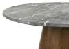 Coaster Fine Furniture 193820-S5 Franklin - 5 Piece Round Dining Table Set - Gray And Dark Oak