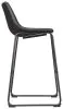 Ashley Furniture D372-630 Ashley Furniture D372-630 Centiar - Tall UPH Barstool (Set of 2) - Black