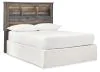 Ashley Furniture B211-85 Drystan - Full Bookcase Headboard - Brown / Beige