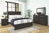 Ashley Furniture B2589-92 Belachime - Two Drawer Night Stand - Charcoal