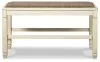 Ashley Furniture D647-09 Bolanburg - DBL Counter UPH Bench  - Beige