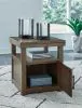 Ashley Furniture T738-3 Boardernest - Rectangular End Table - Brown