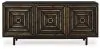 Ashley Furniture A4000573 Fair Ridge - Accent Cabinet - Distressed Black