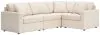 Ashley Furniture 92103S72 Ashley Furniture 92103S72 Modmax - 4-Piece Sectional With LAF / RAF Corner Chairs - Oyster