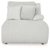 Ashley Furniture 92706S10 Ashley Furniture 92706S10 Top Tier - 3-Piece Sectional Reclining Chofa With Raf Press Back Chaise - Alloy