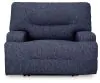 Ashley Furniture 9360782 Ashley Furniture 9360782 Acklen Place - Wide Seat Power Recliner - Navy