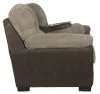 Jackson Furniture Industries 545523-1176/89-1921/36 McMahon - Sofa With Drop Down Table - Bark